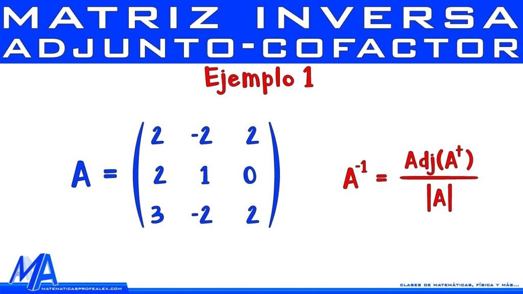 Inversa de una Matriz