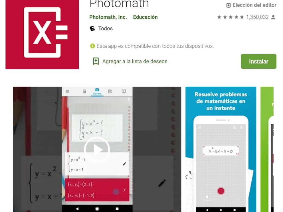 Aplicaciones de Resolución de Problemas Matemáticos