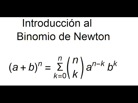 Binomio de Newton