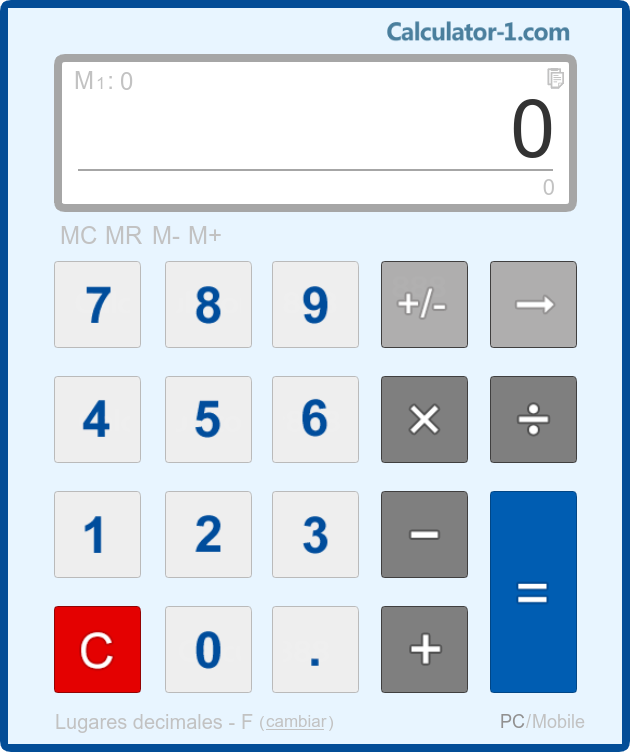 Calculadoras en Línea