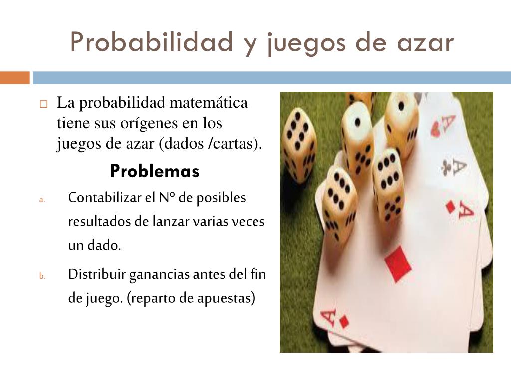 Conceptos Básicos de Probabilidad para Juegos de Azar