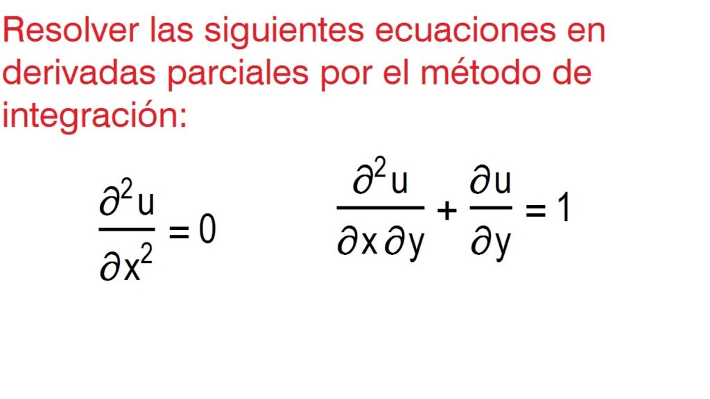 Ecuaciones en Derivadas Parciales